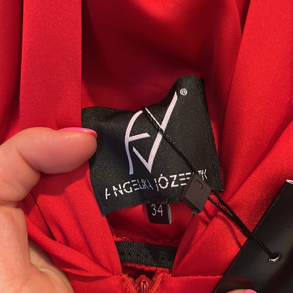 Polish Designer Angelika Jozefczyk Beautiful  New dress size 34 - Picture 13 of 14